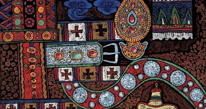 A brief analysis of the history and decorative art of Tibetan jewelry